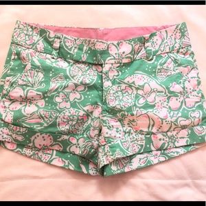 Lilly Pulitzer Barclay Short Size 2